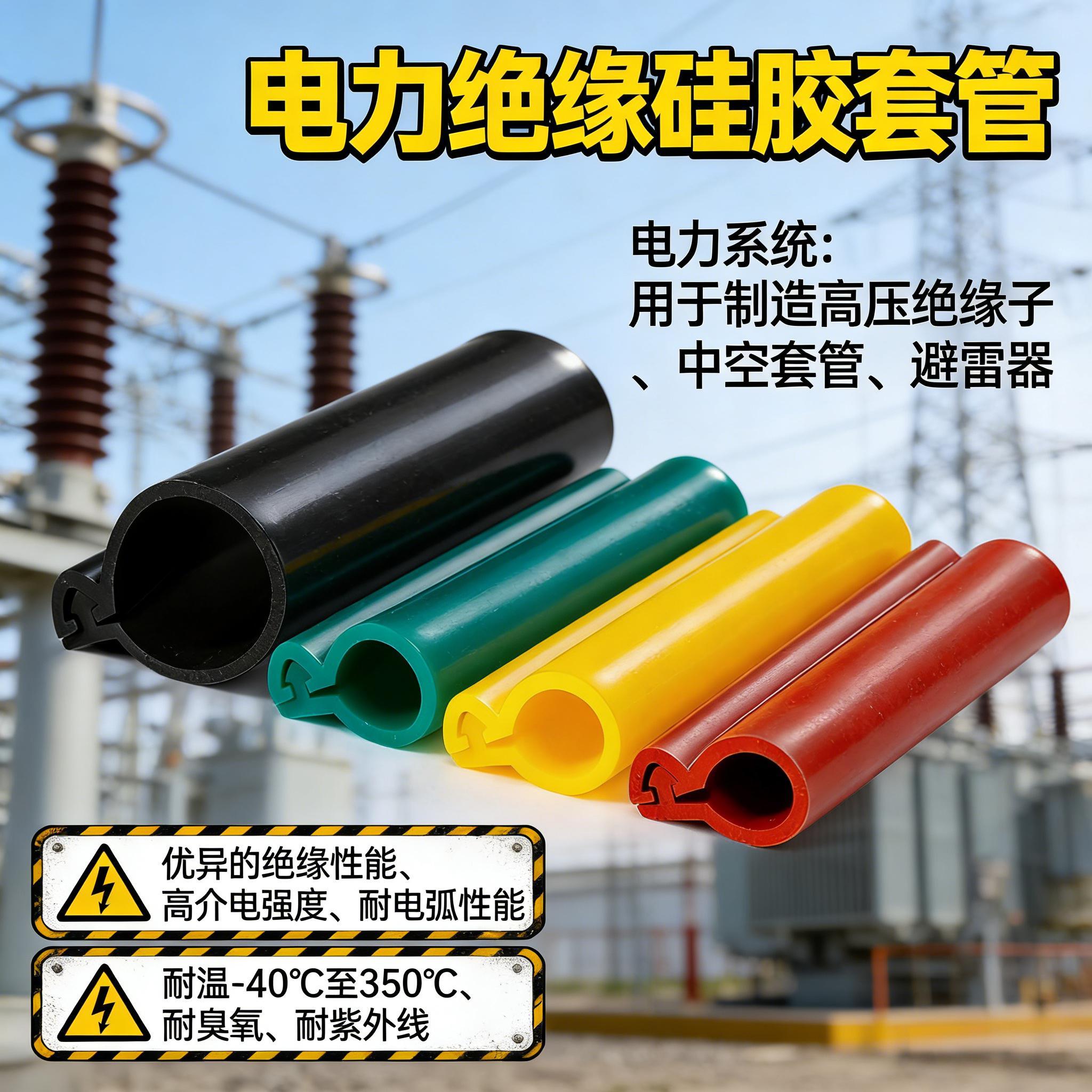 电力绝缘硅胶套管