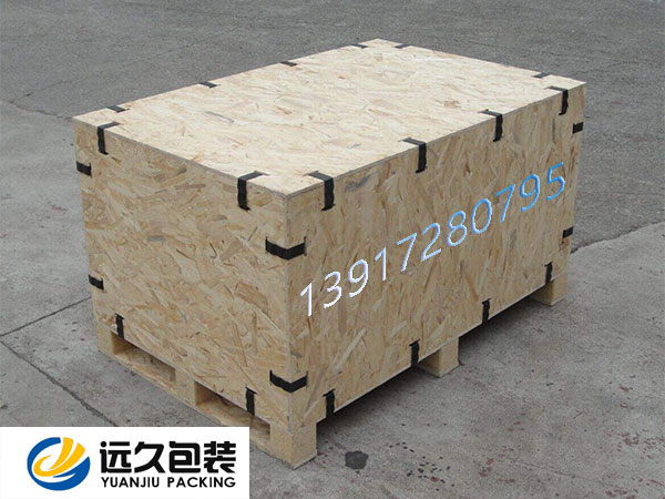 OSB板制作加工的卡扣木箱更防潮、更环保、更牢固